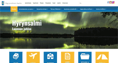 Desktop Screenshot of hyrynsalmi.fi